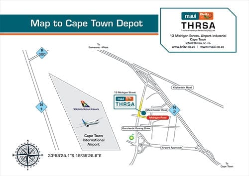 Cape Town Map